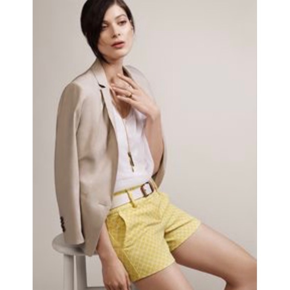NWT Ann Taylor Diamond Jacquard City Short